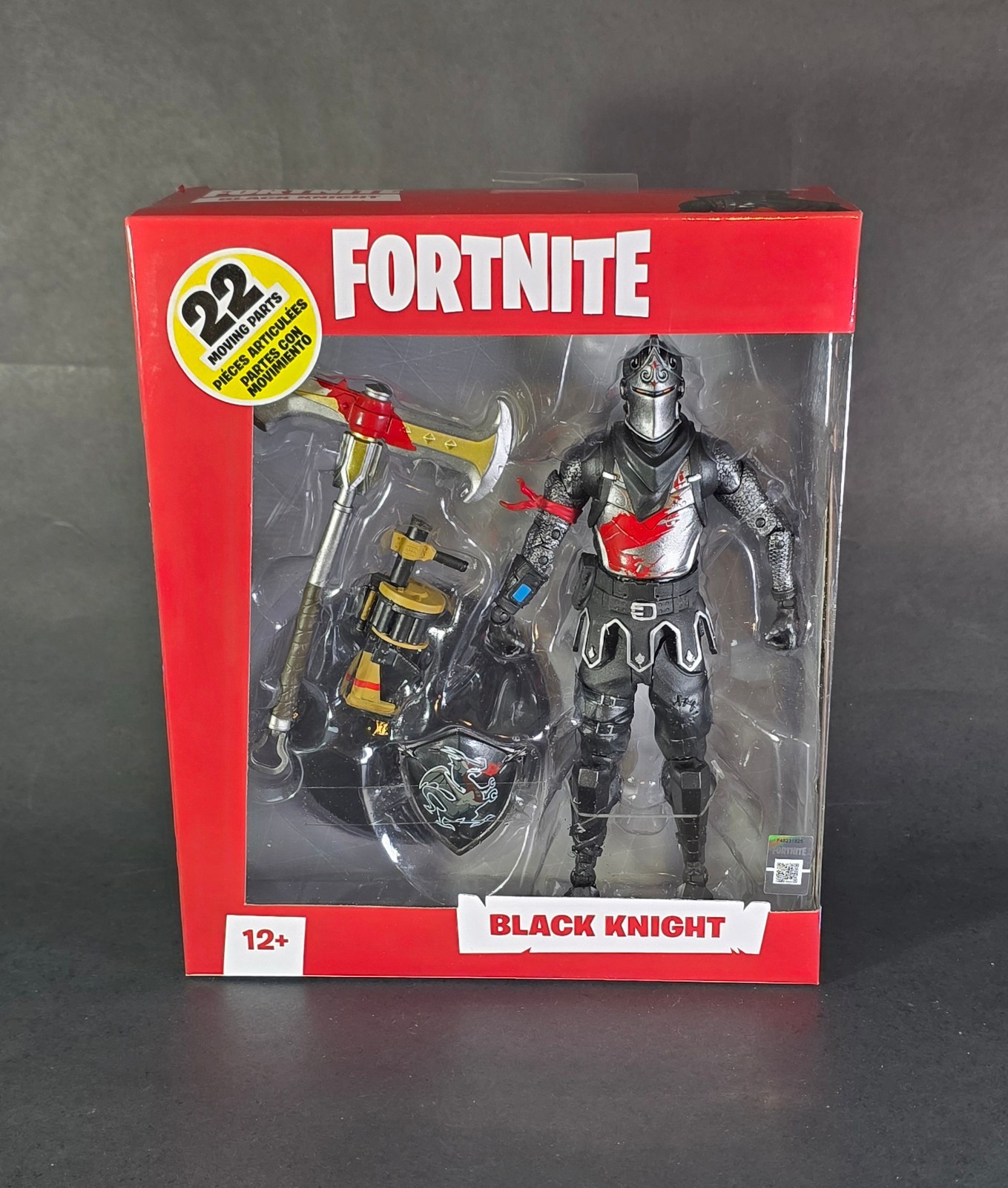 McFarlane Toys EPIC Games Premium 7" Fortnite Action Figure Black Knight SIGILLATO