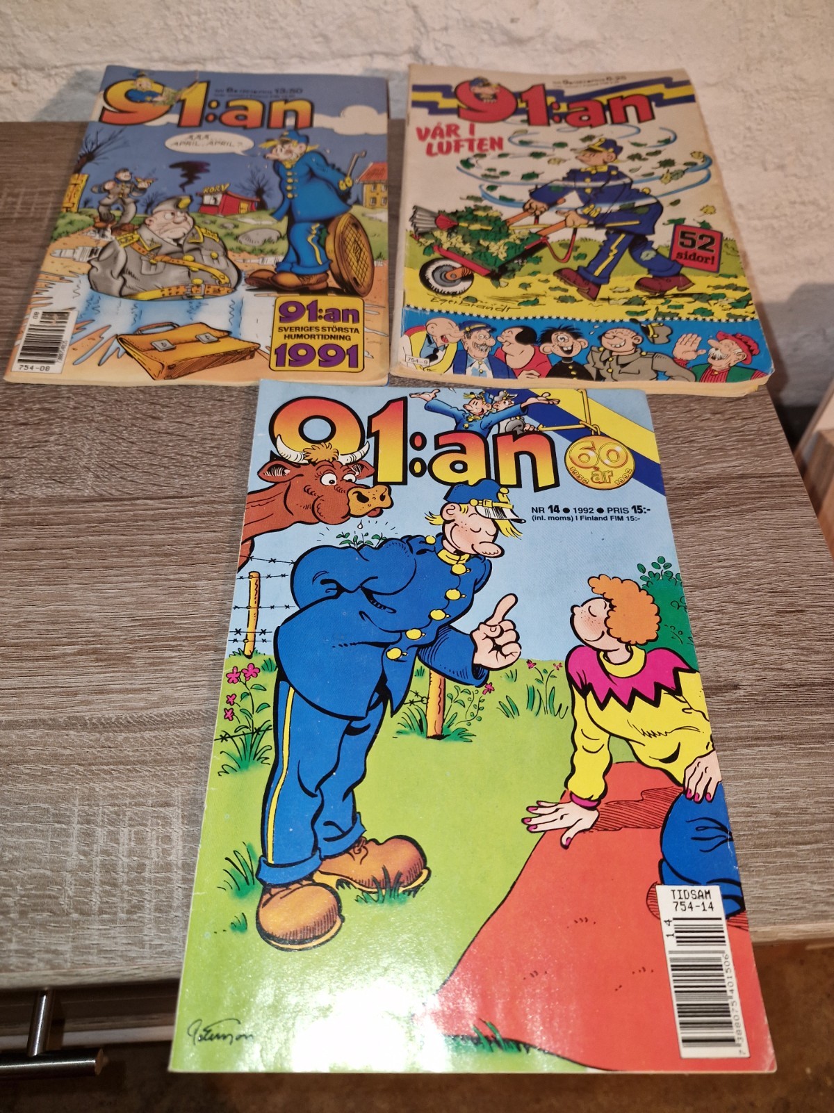 3x 91:an fumetto svedese