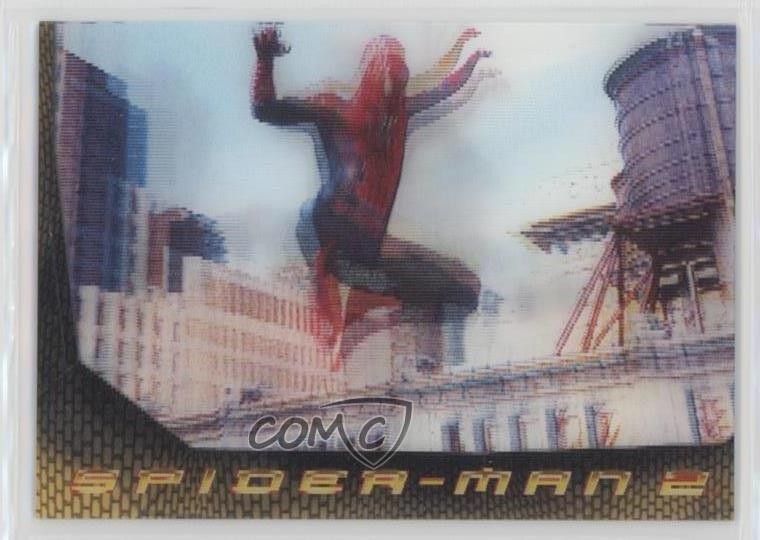 2004 Upper Deck Entertainment Marvel Spider-Man 2 Lenticular #L2 r7s