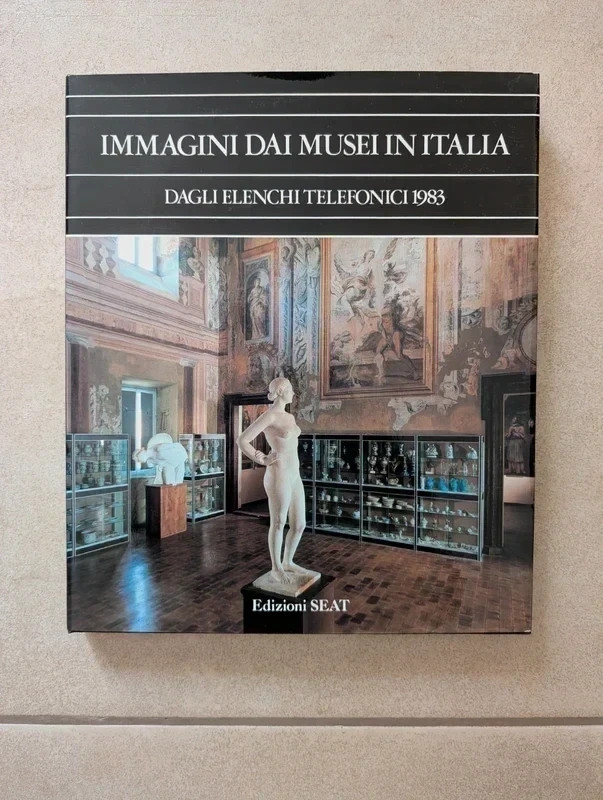Immagini dai Musei in Italia dagli elenchi telefonici 1983 Edizioni SEAT