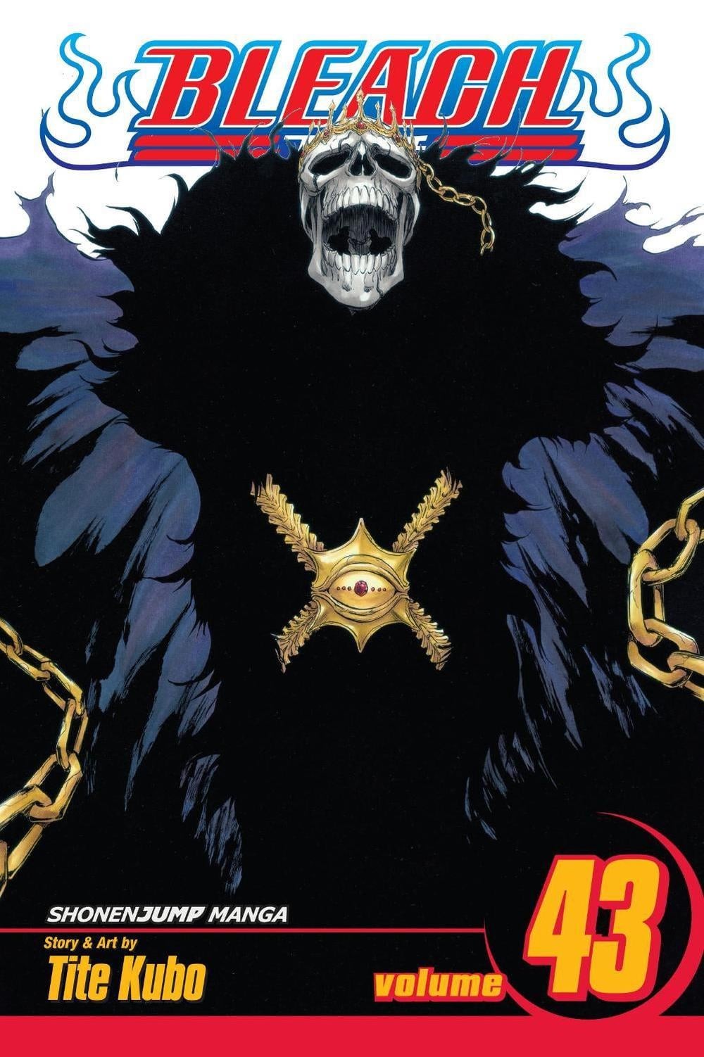 Candeggina, vol. 43: Regno di Hollows di Tite Kubo (inglese) libro tascabile