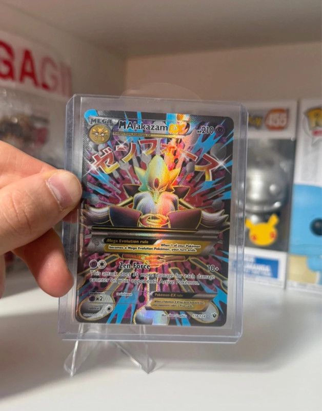 M Alakazam EX Ultra Rare 118/124 EX/NM Inglese Pokémon