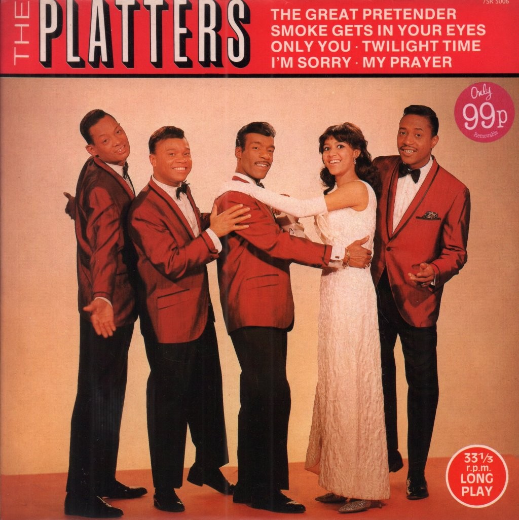 Platters Self-Titled 7" vinyl UK Scoop 33 1983 ep with pic sleeve has original