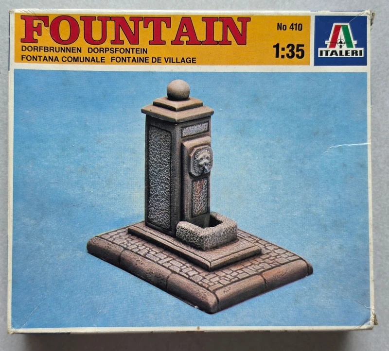 Italeri - Fountain - Fontana comunale - Fontaine de Village - No.410