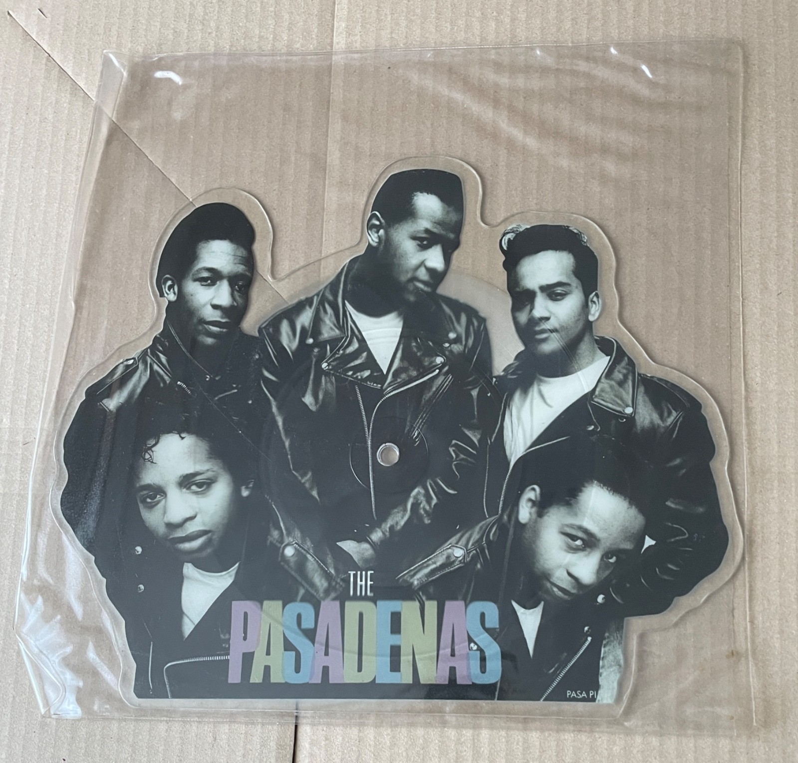 The PASADENAS Tribute / I believe UK Shaped Picture Disc 7" CBS  (1988) MINT