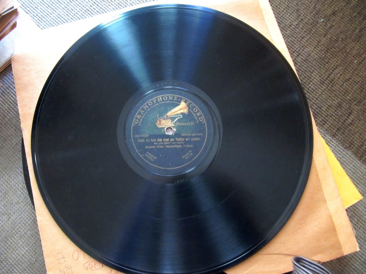 1911 JACQUES URLUS Heldentenor La Juive Rachel quand du Seigneur/ Otello Death