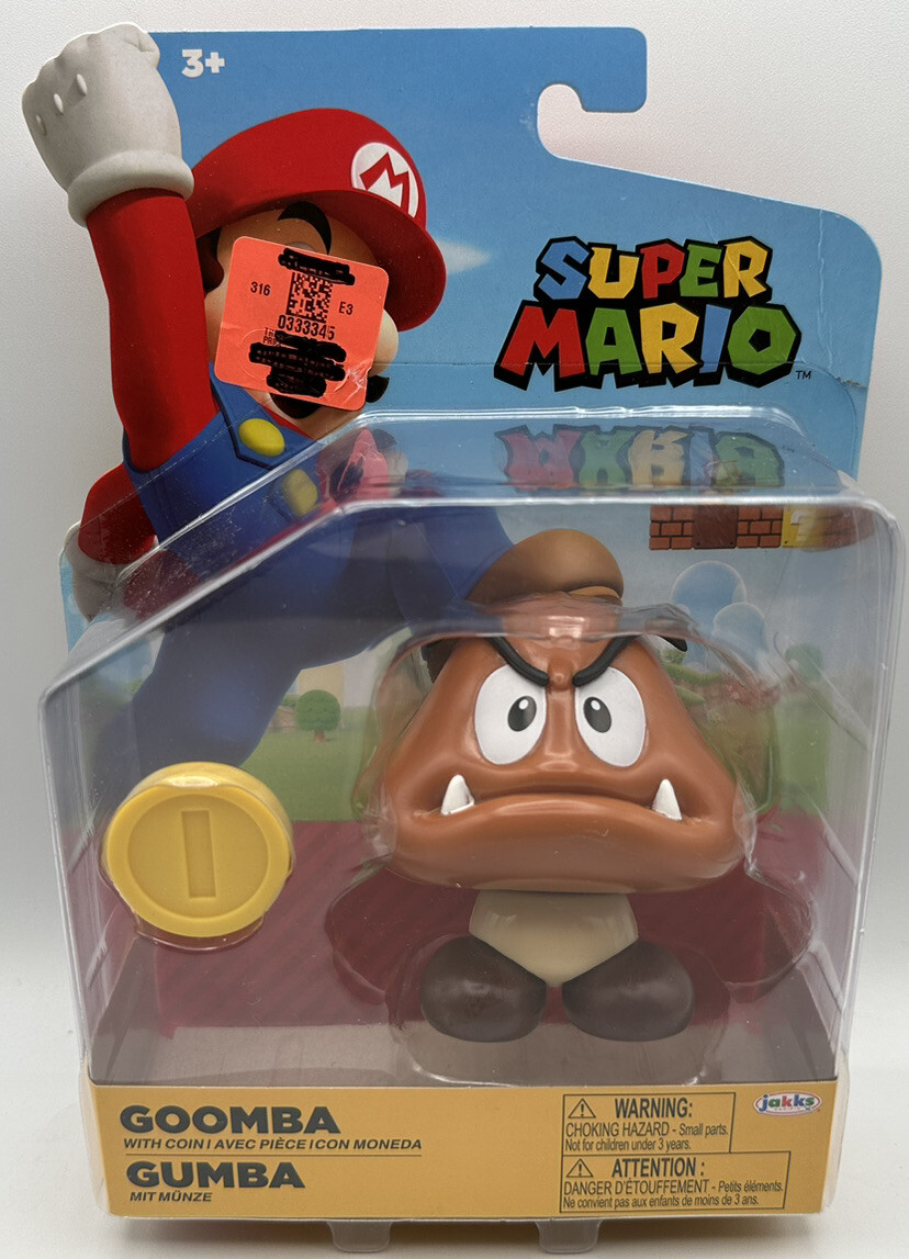 Super Mario Goomba con Coin Jacks Pacific (nuovo di zecca)