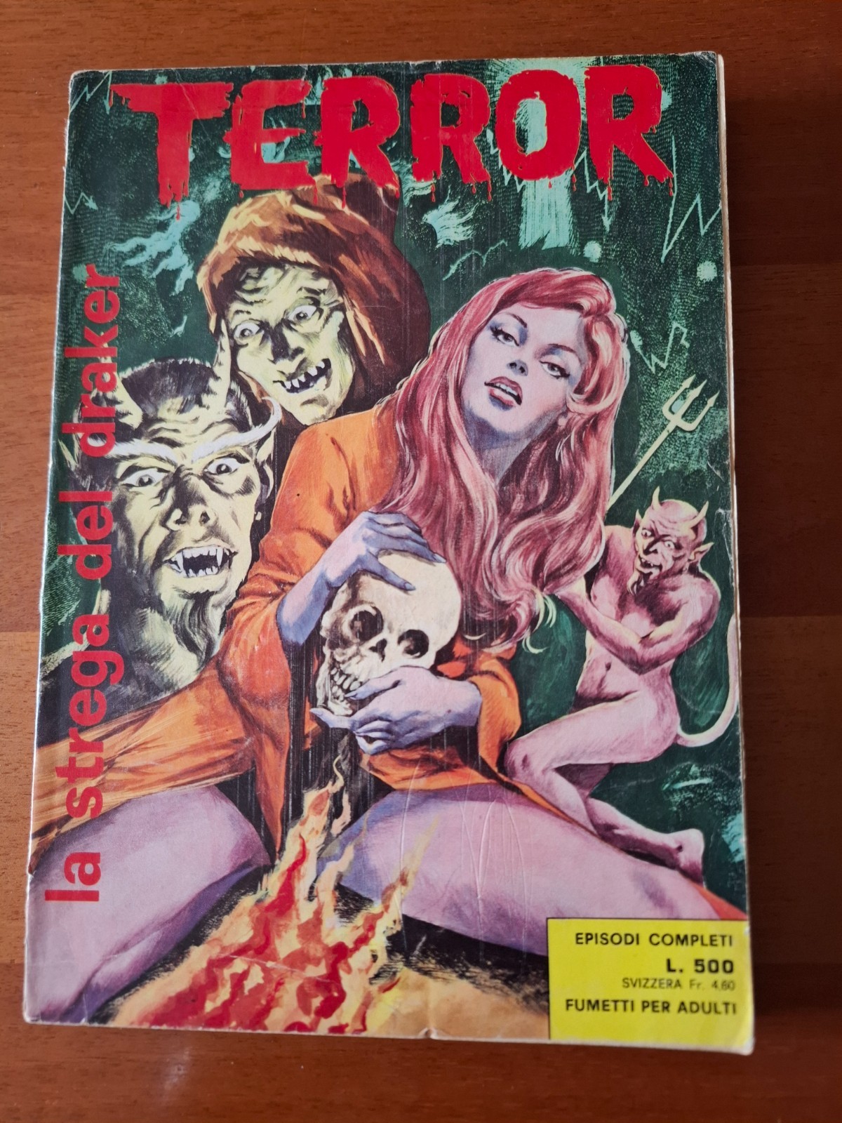 FUMETTO VINTAGE - TERROR GIGANTE N. 9 - NO ZORA LUCIFERA