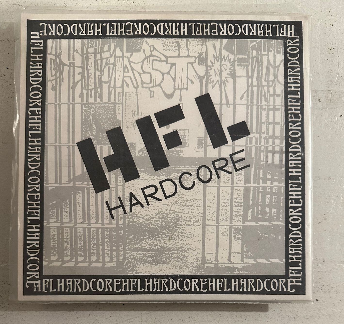 HARD FAST & LOUD – HFL HARDCORE - VINYL 7” EP BLACK - VG+ - L1
