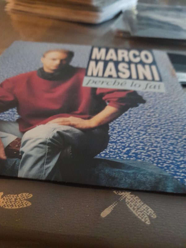 45 giri Marco Masini perche " lo fai merk
