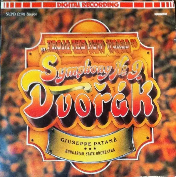 Dvořák Symphony No. 9 Hungaroton Vinile LP 33 U/min Near Mint