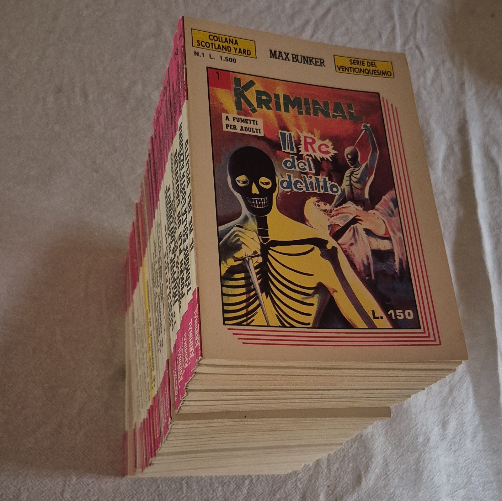 KRIMINAL Serie Del Venticinquesimo. 1/33