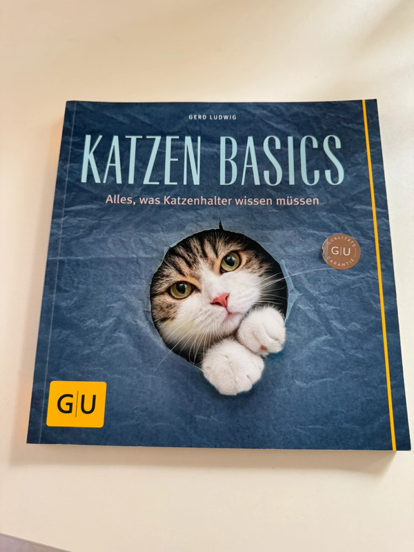 Sachbuch: Katzen Basics von GU für Katzenhalter wie neu!