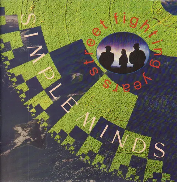 Simple Minds Street Fighting Years Vinile Virgin LP Gatefold Near Mint
