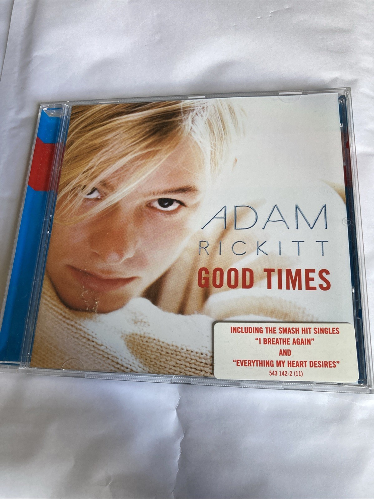 Adam Rickitt, Good Times, 12 Track CD New but Not Sealed - EB488
