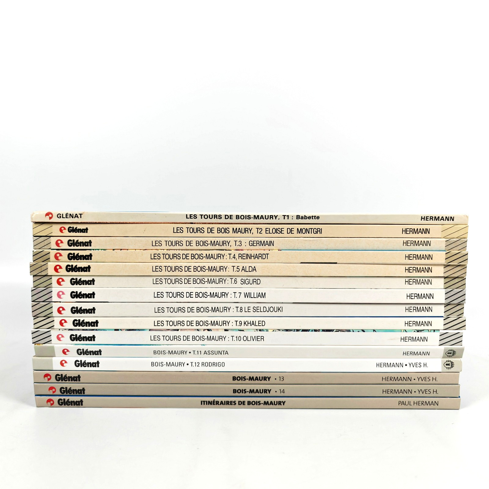 Les Tours de Bois Maury Lot 15 BD / Tomes 1 à 14 + Itinéraires / EO