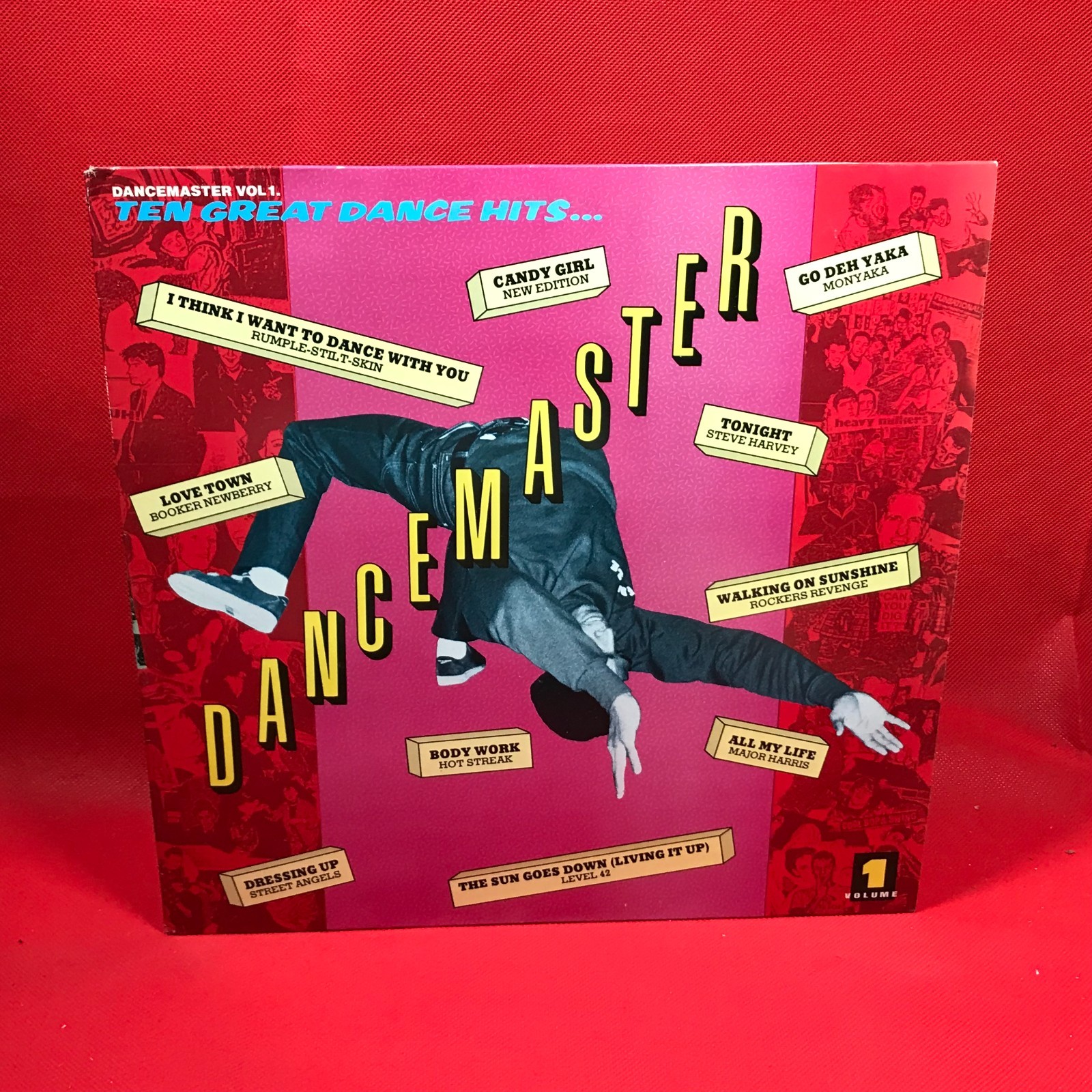 VARIOUS Dancemaster Vol.1 1983 UK vinyl LP Booker Newberry  Level 42 record