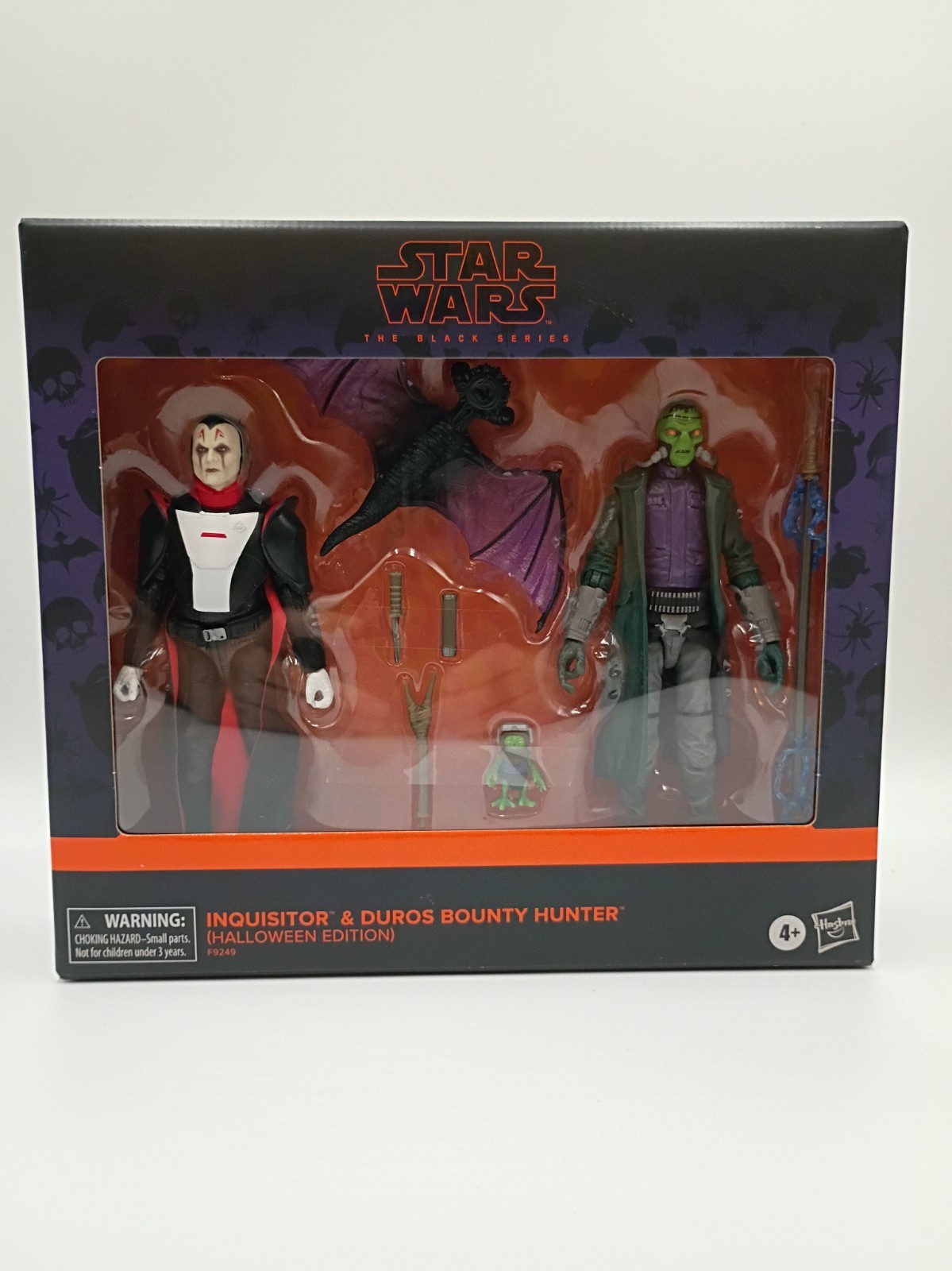 Hasbro Star Wars Serie Nera INQUISITORE & DUROS CACCIATORE DI TAGLIE Edizione Halloween