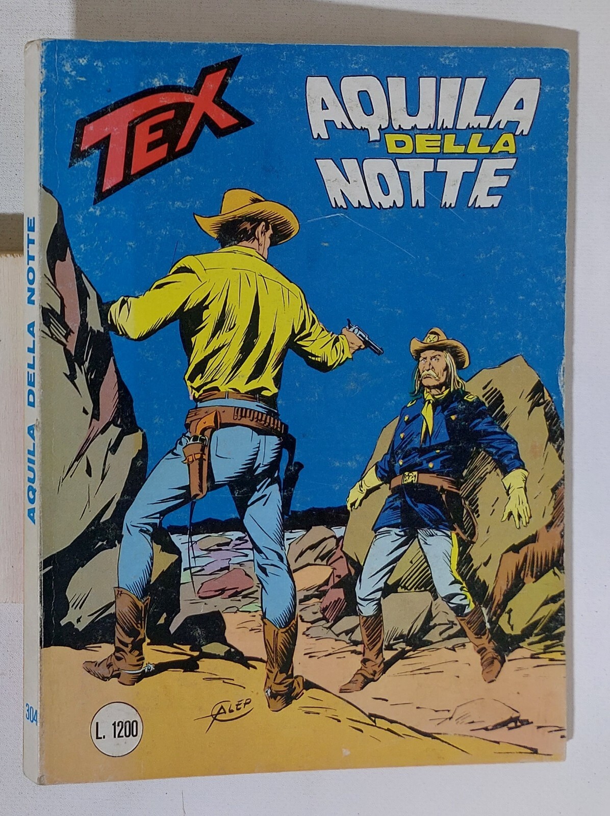 48275 TEX n. 304 - Aquila della notte - Bonelli 1986