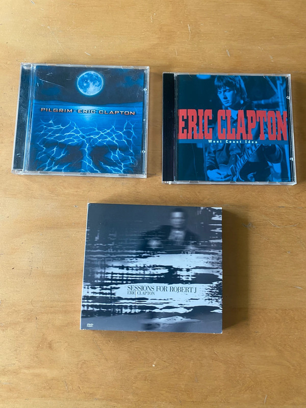 Lot CD Eric Clapton (dont un double)