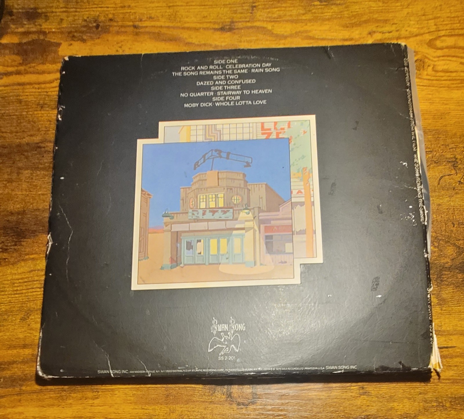 Led Zeppelin The Song Remains The Same Vinyl 2 LP Set Sterling Presswell SS 2-20
