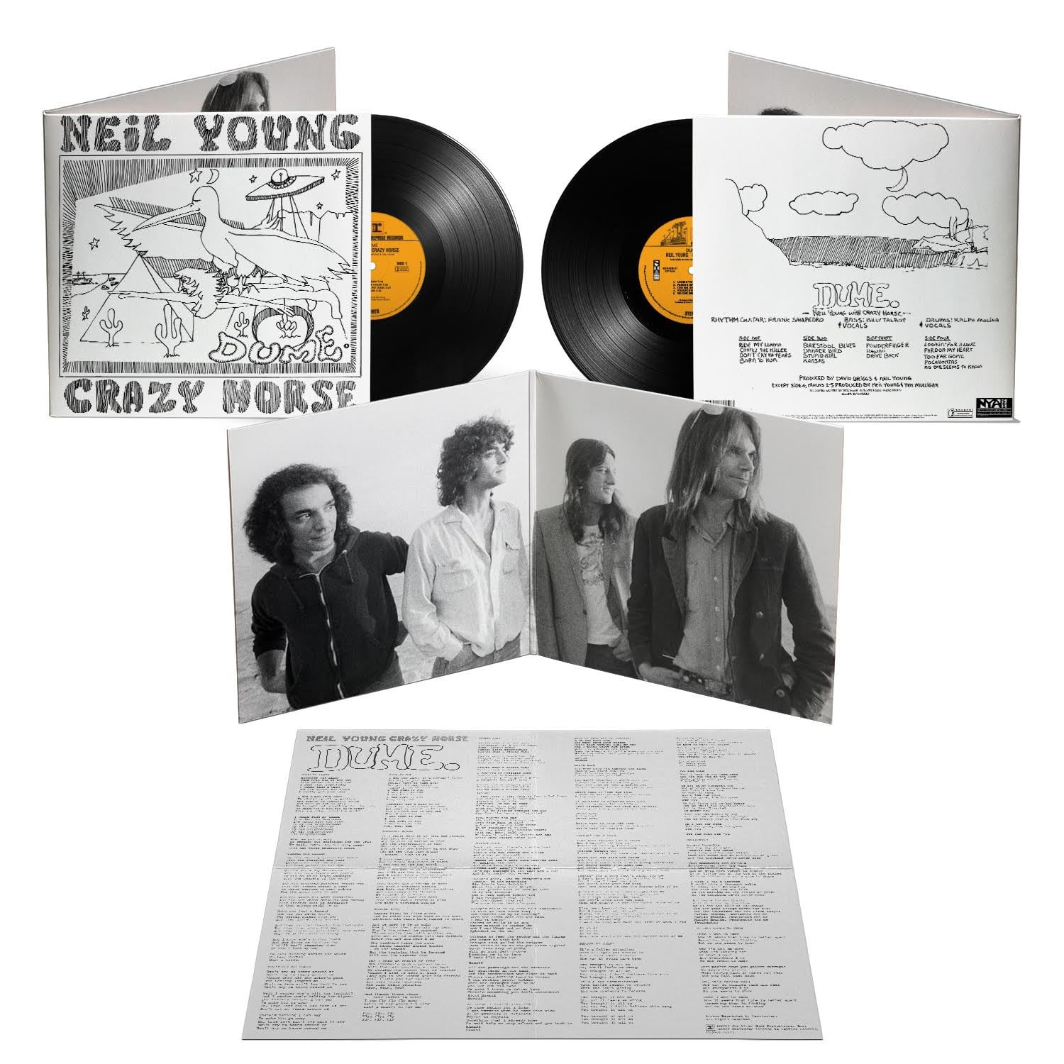 Neil Young With Crazy Horse Dume Double LP Vinyl NEW