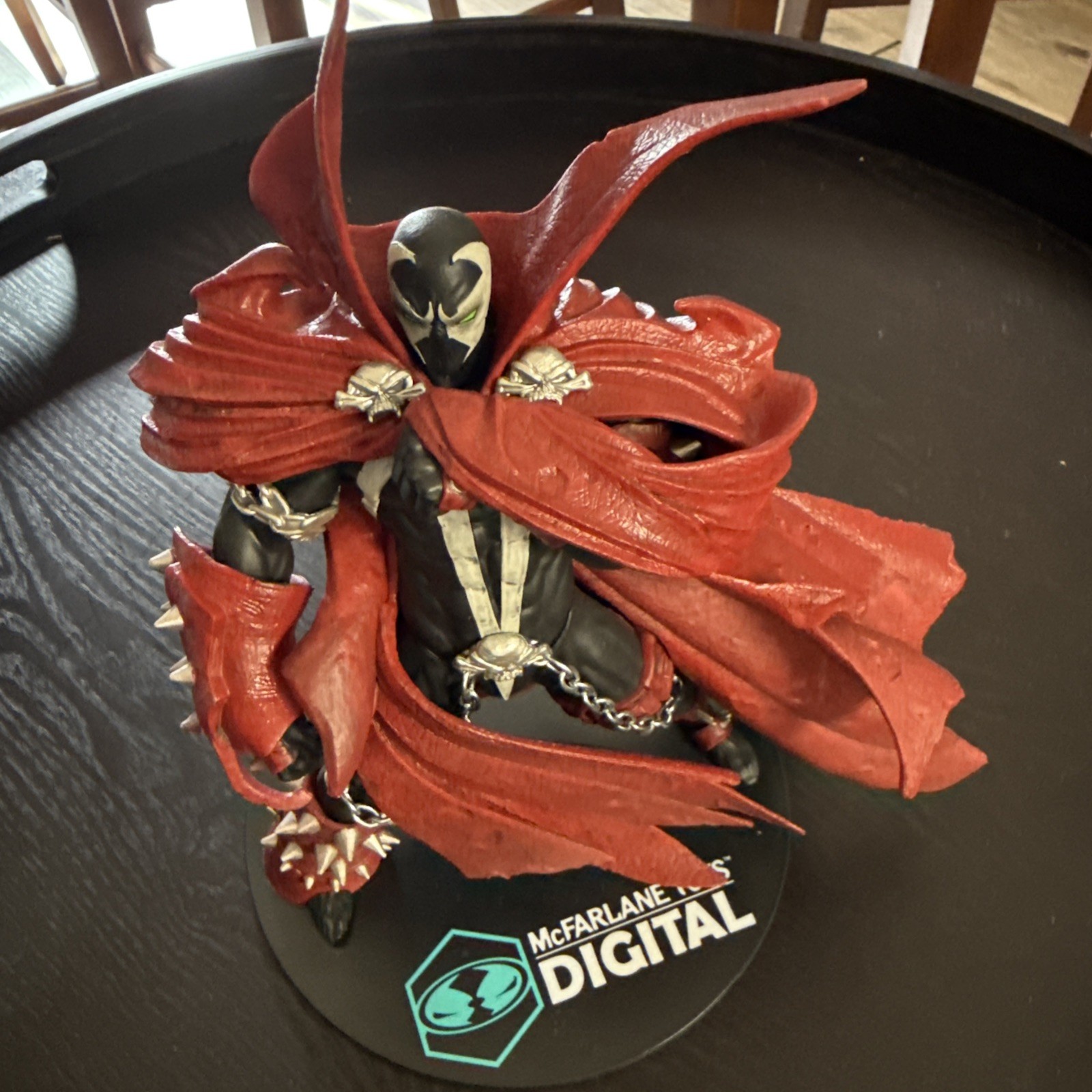 Statua grande esposizione vintage Spawn 10” Todd McFarlane giocattoli da collezione