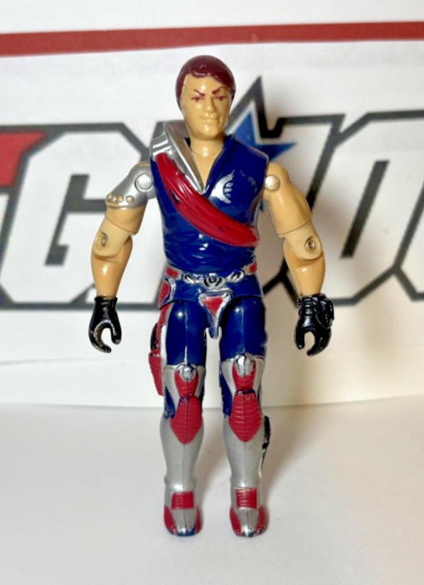 GI Joe Tomax 1985 v1 *SOLO FIGURINA, senza crepe, SPEDIZIONE COMBINATA!* Vintage ARAH Cobra