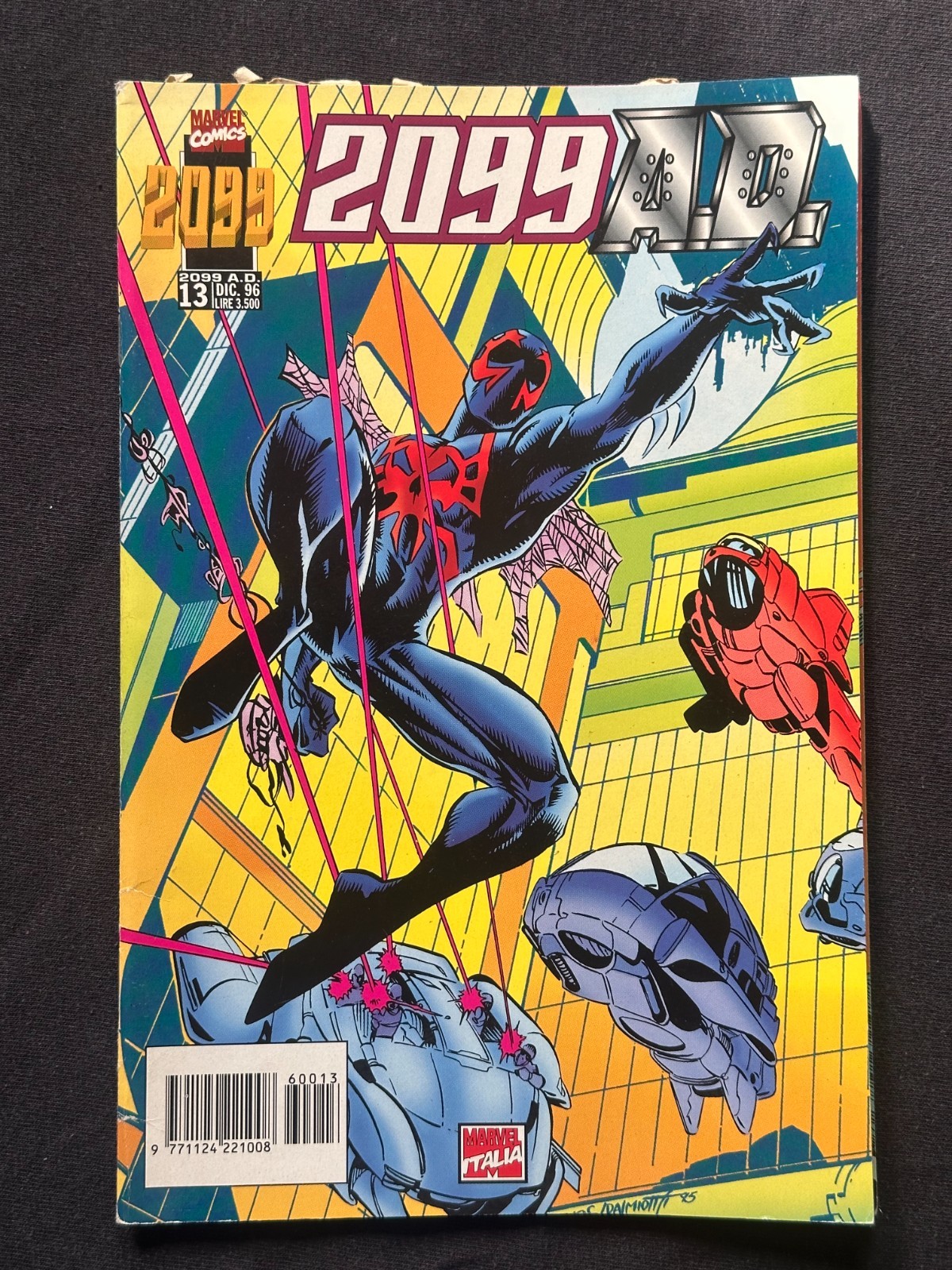 Fumetto Marvel 2099 A.D. - L’Uomo Ragno 2099