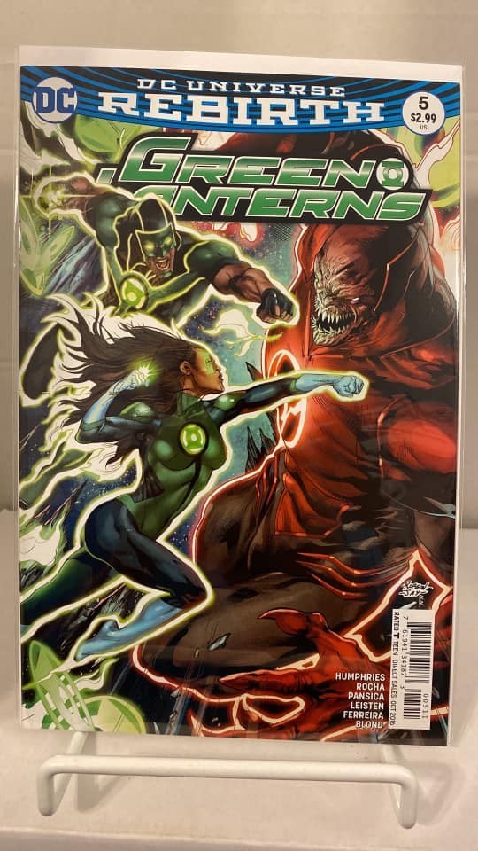 31464: DC COMICS LANTERNA VERDE #5 grado quasi nuovo