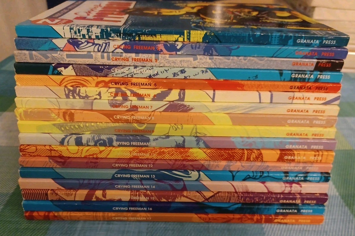 CRYING FREEMAN Koike & Ikegami Completa 17 Volumi Granata Press  PIÙ CHE OTTIMI