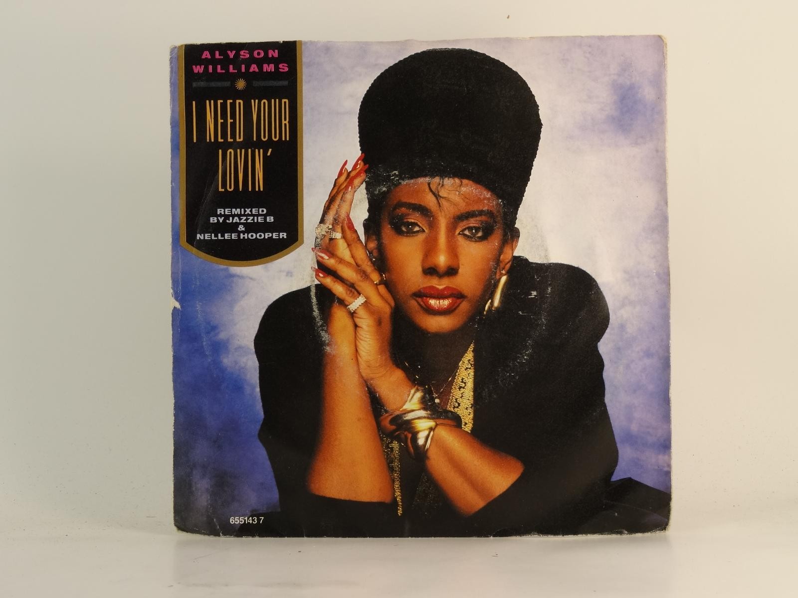 ALYSON WILLIAMS I NEED YOUR LOVIN' (68) 2 Track 7" Single plus Picture Sleeve DE