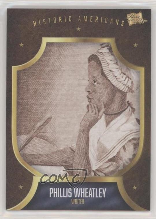 2017 The Bar Pezzi del Passato Storico Americano Phillis Wheatley #246 2h4