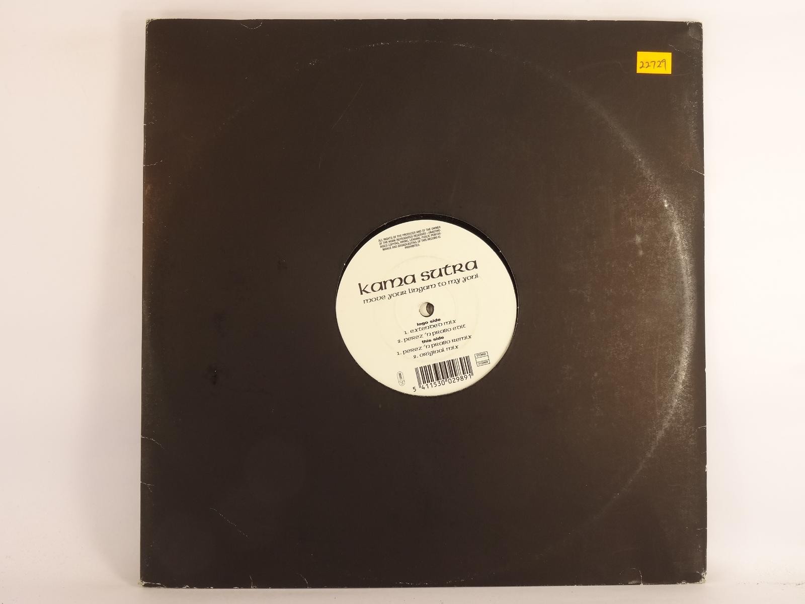 KAMA SUTRA MOVE YOUR LINGHAM TO MY YONI (2 DISCS) (308) 7 Track 12" Single plus 