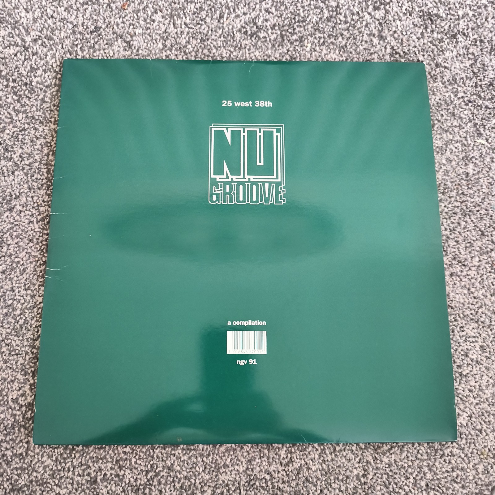 Nu Groove  - 25 West 38th Compilation 2xLP Vinyl 1991 Original Pressing House