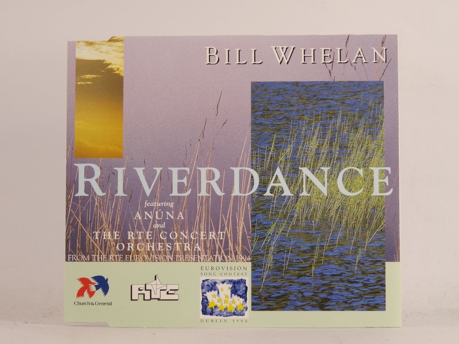 BILL WHELAN RIVERDANCE FT ANUNA (C58) 3 Track CD Single including Picture Sleeve
