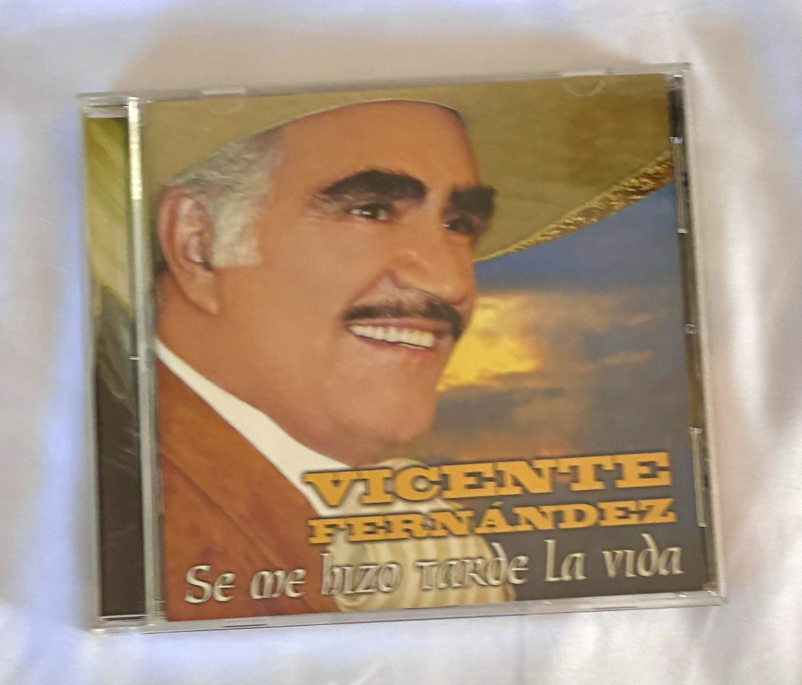 Vicente Fernández Se Me Hizo Tarde La Vida CD Sony Discos Latin RMK 91025