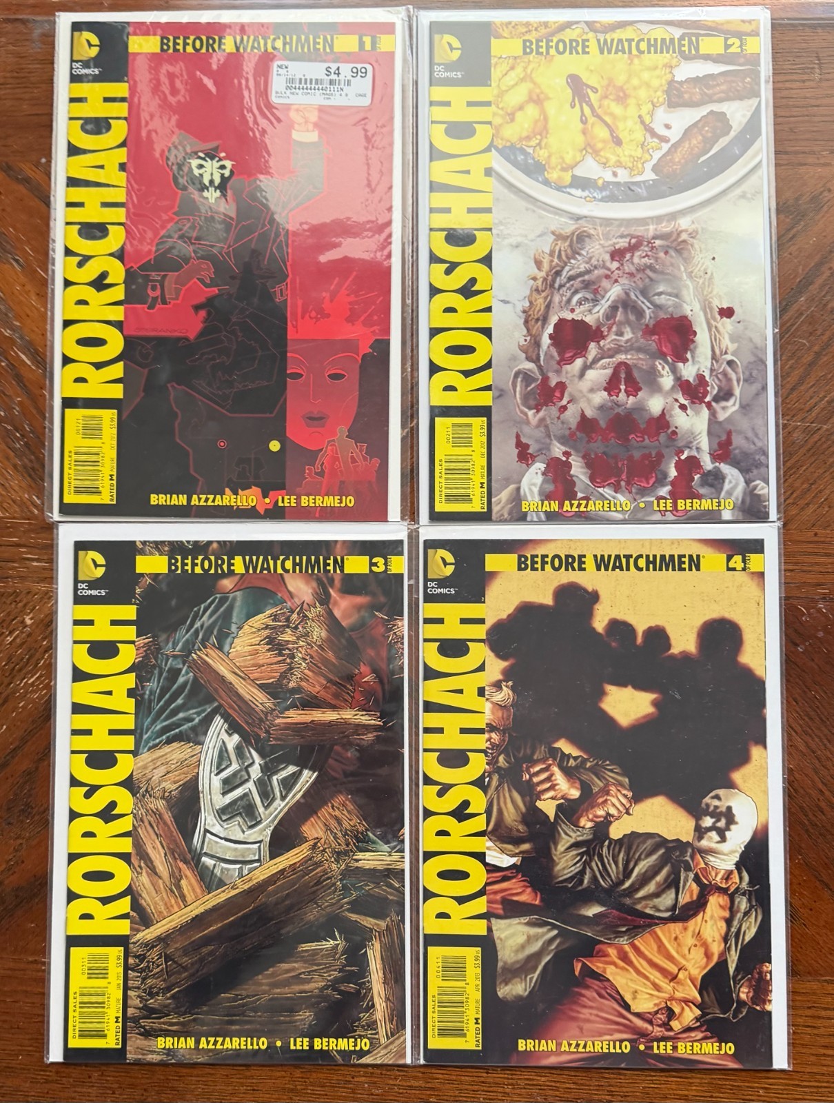 Before Watchmen: Ozymandias #1-6, Rorschach #1-4, Silk Spectre #1-2 (DC 2012)