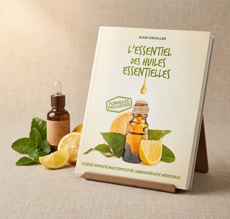 Livre L'essentiel des Huiles Essentielles d'Alain Chevalier Guide Santé Aromathérapie