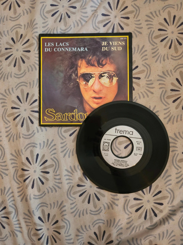 Vinyle 45 tours, Michel Sardou