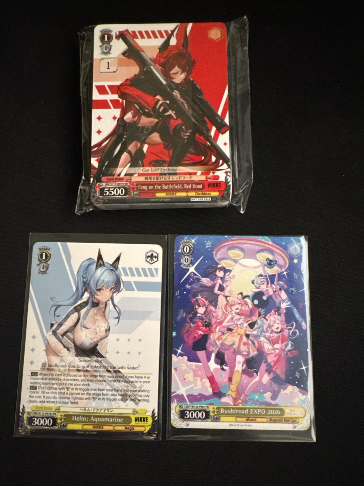 Weiss Schwarz Goddess Of Victory Nikke Demo Deck Anime Expo 2026 + Promo