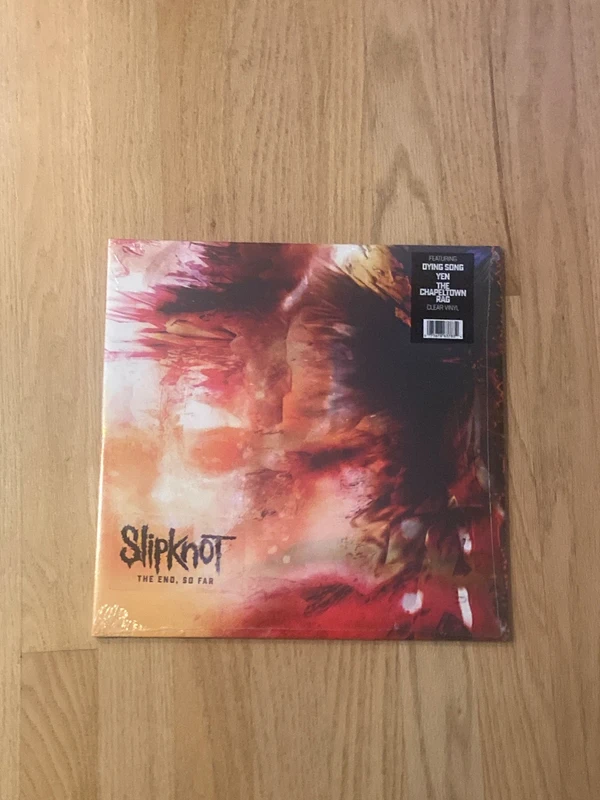 Slipknot *The End So Far* 2 LP Vinyles Clear Transparent Couleur Import Neuf
