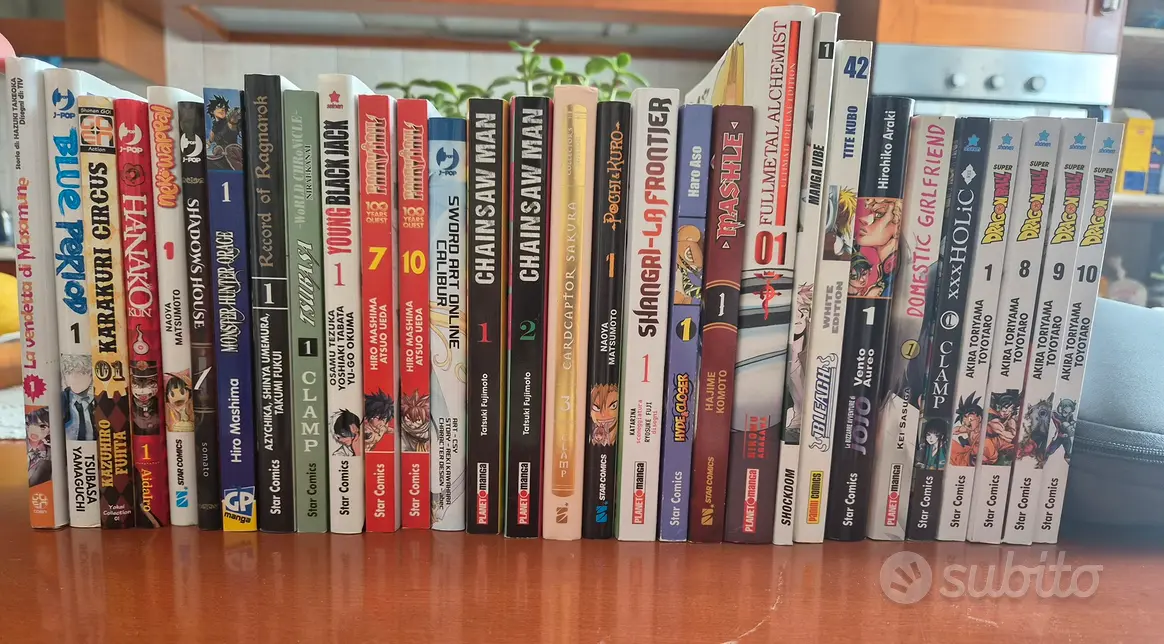 Fumetti manga giapponesi da collezione