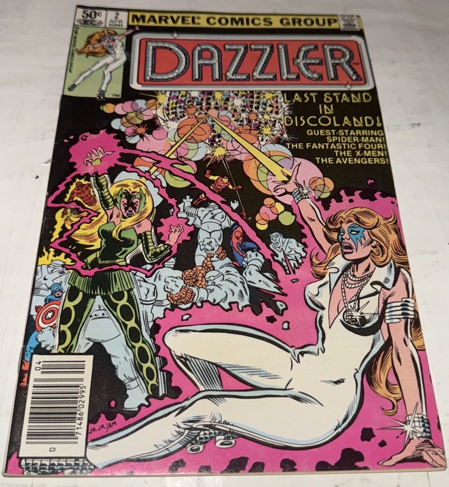 Dazzler #2 fumetti Marvel vintage ultimo stand in discoland! 50 centesimi