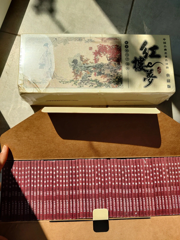 Coffret de 60 mangas Dream of the Red Chamber/ Le rêve dans le pavillon rouge/红楼梦连环画