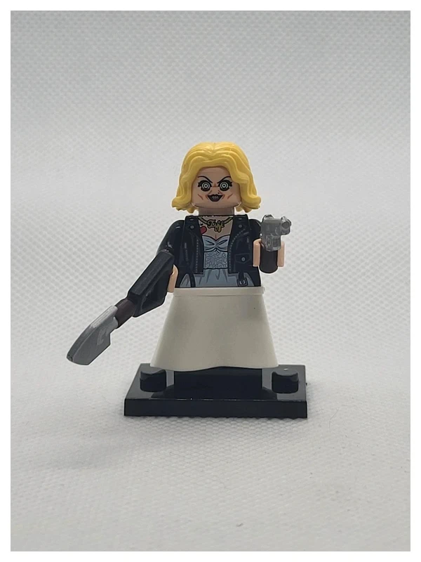 Figurine type Lego – Chucky – tiffany Valentine (Lego-style Figure – Horror Movies)