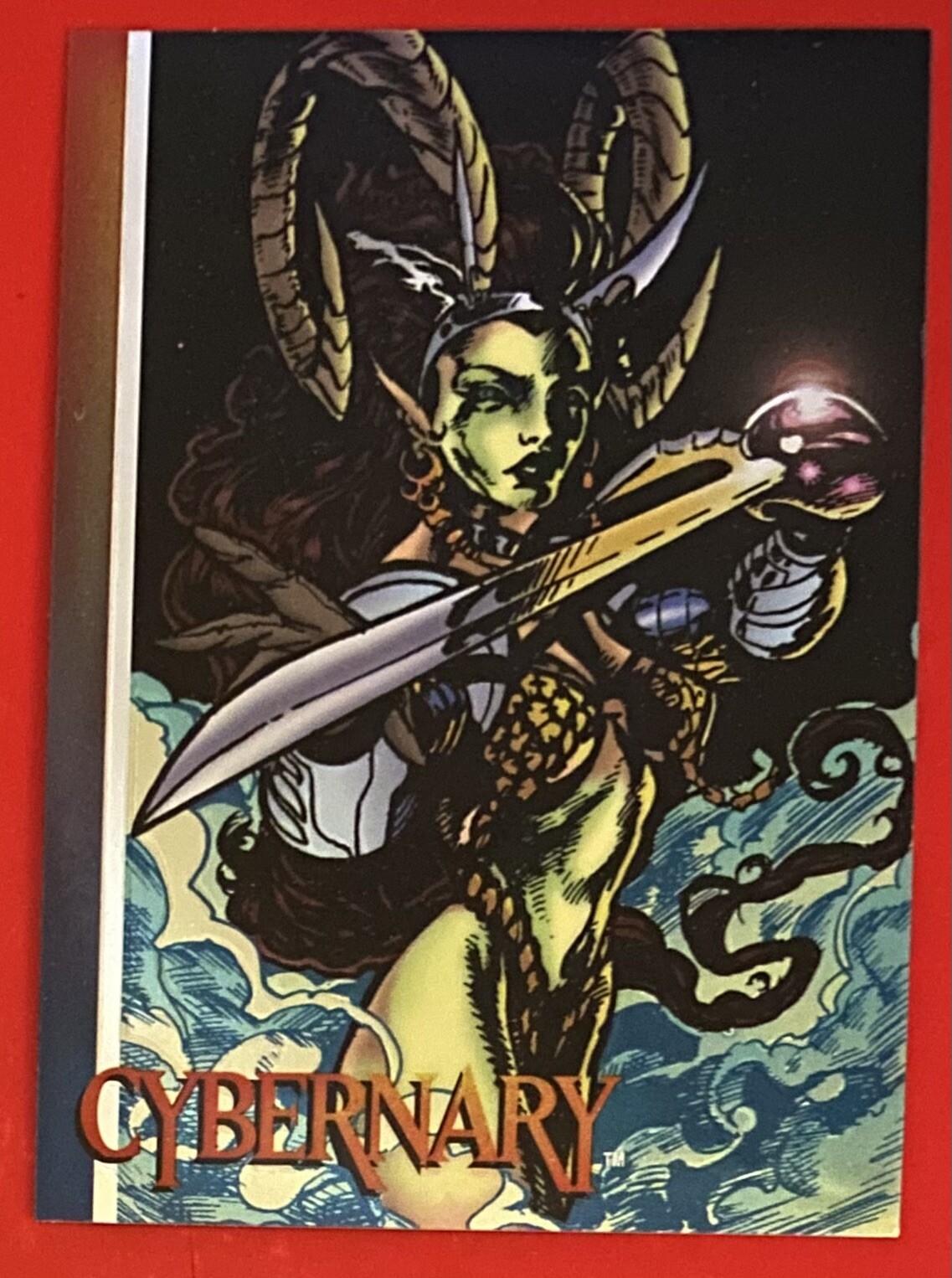 1993 Rivista Mago Immagine Serie 3 Promo Cybernary #9