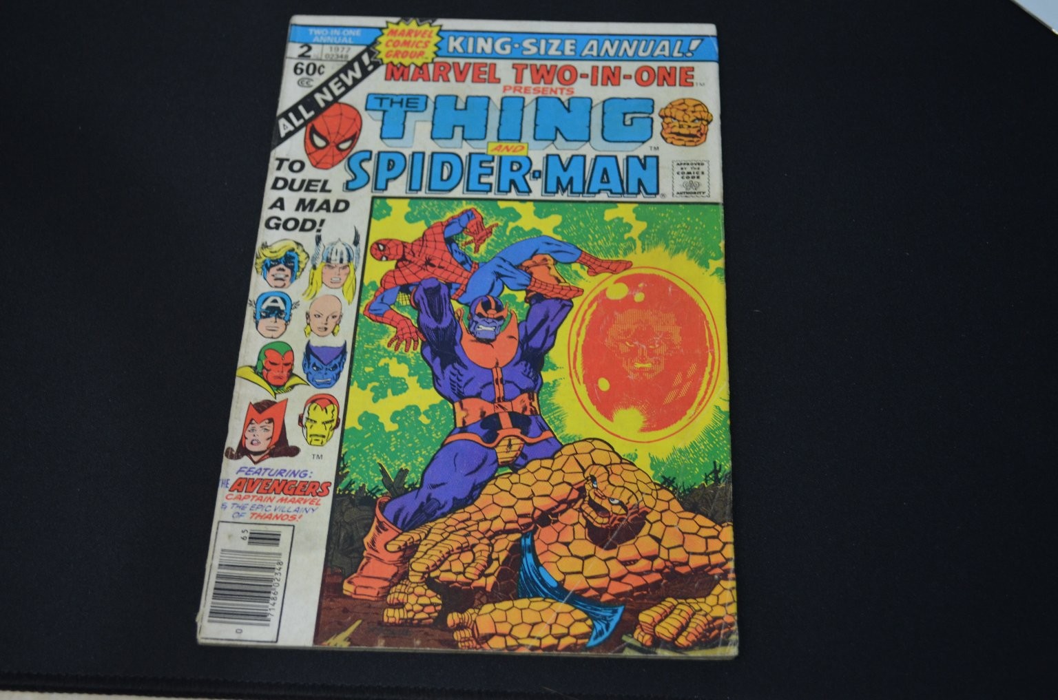 Marvel Two-in-One Annual #2 Starlin Rubinstein MARVEL 1977 King-Size VG