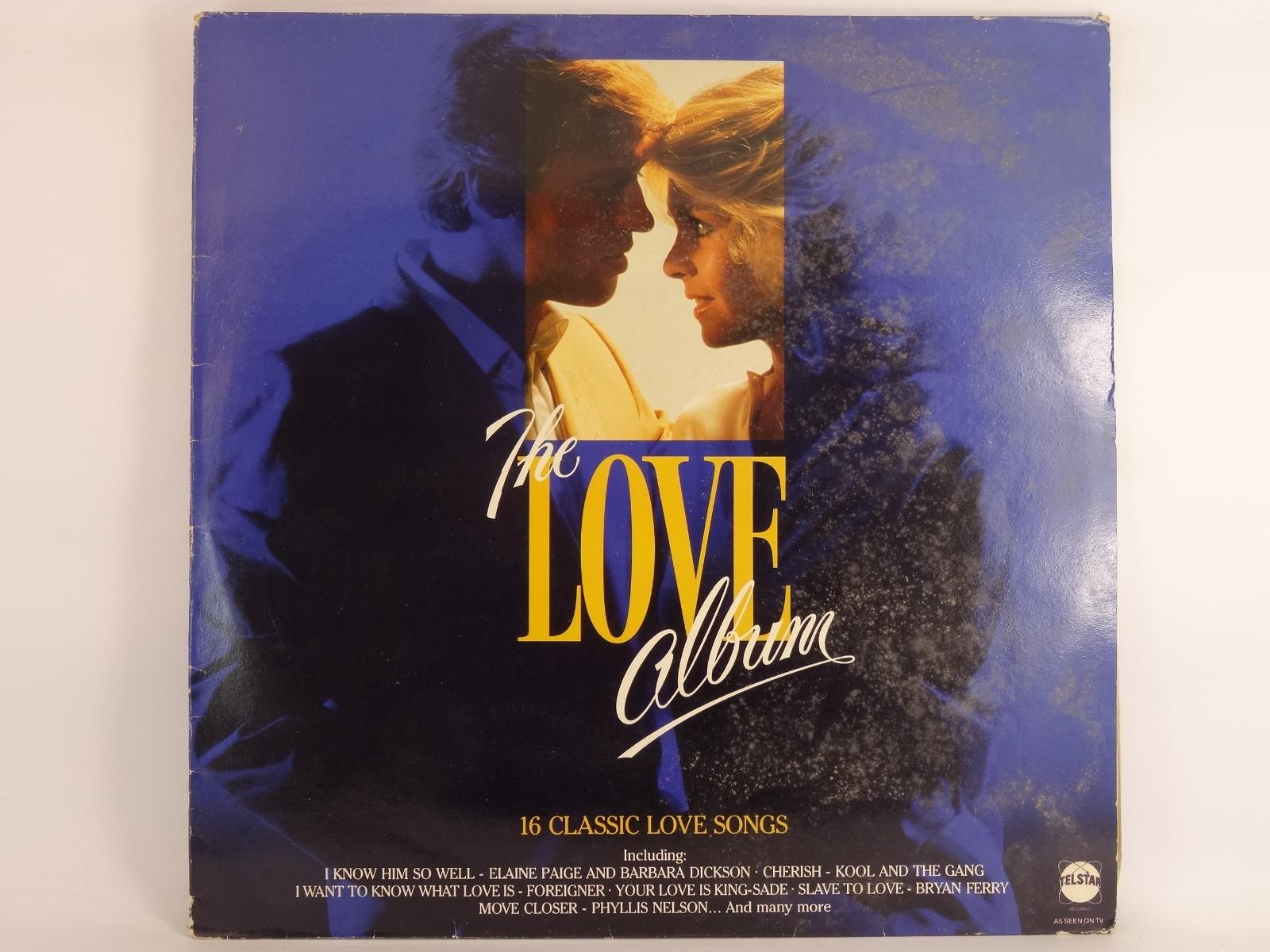 FOREIGNER / KOOL AND THE GANG THE LOVE COLLECTION (335) 16 Track LP including Pi