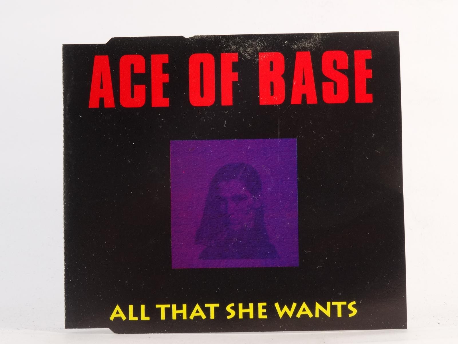 ACE OF BASE ALL THAT SHE WANTS (I92) 4 Track CD Single including Picture Sleeve 